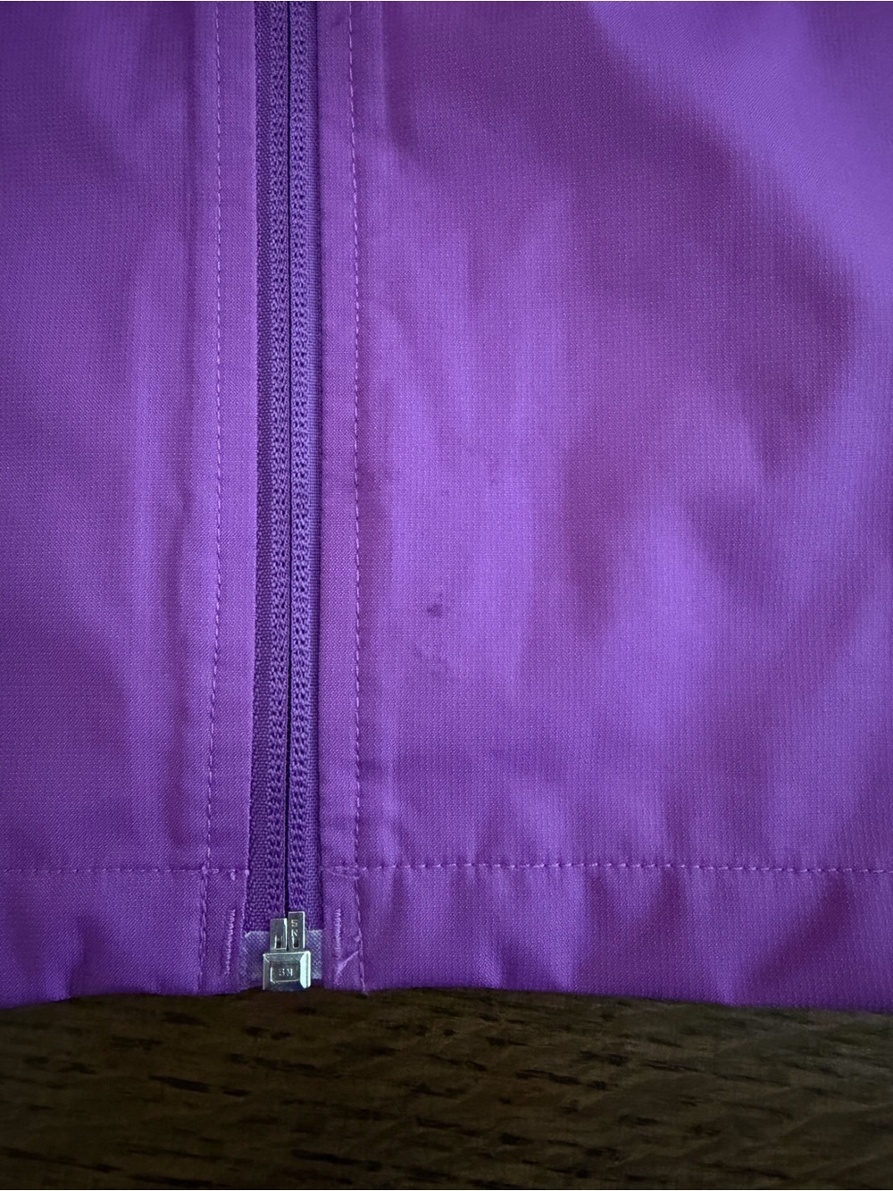 The North Face Kids Purple Hooded Zipline Rain Jacket - Picture 4 of 5
